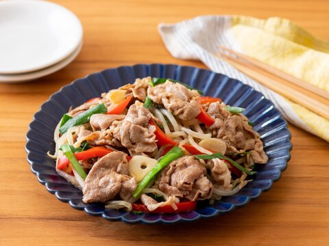 ご飯がすすむ!大万吉豚とニラのスタミナ炒め